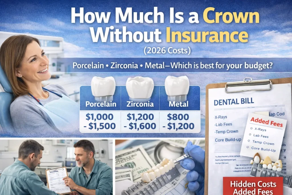 How Much Is a Crown Without Insurance in the US