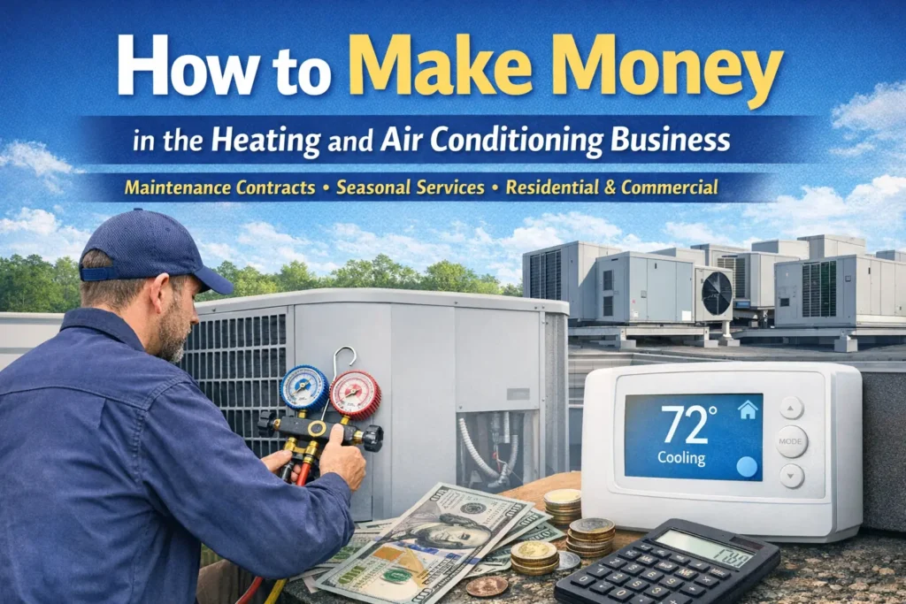 How to Make Money in the Heating and Air Conditioning Business