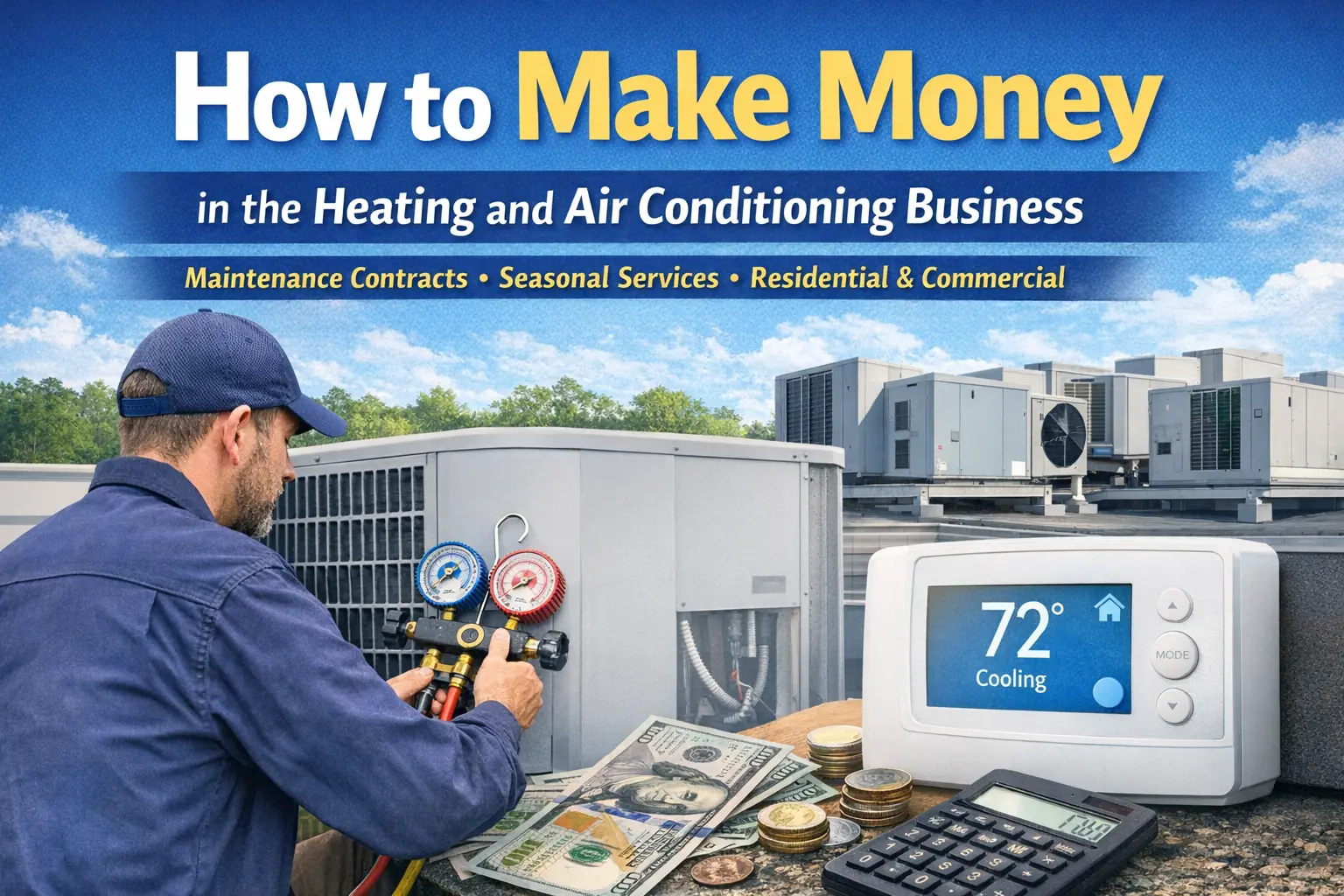 How to Make Money in the Heating and Air Conditioning Business
