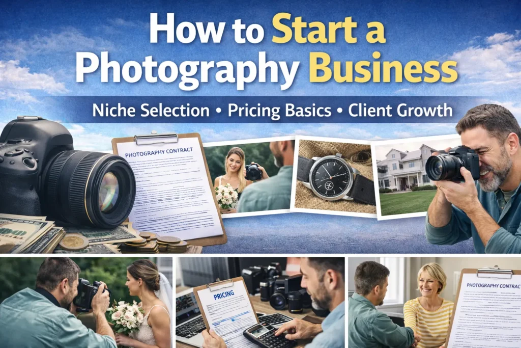 How to Start a Photography Business in the USA