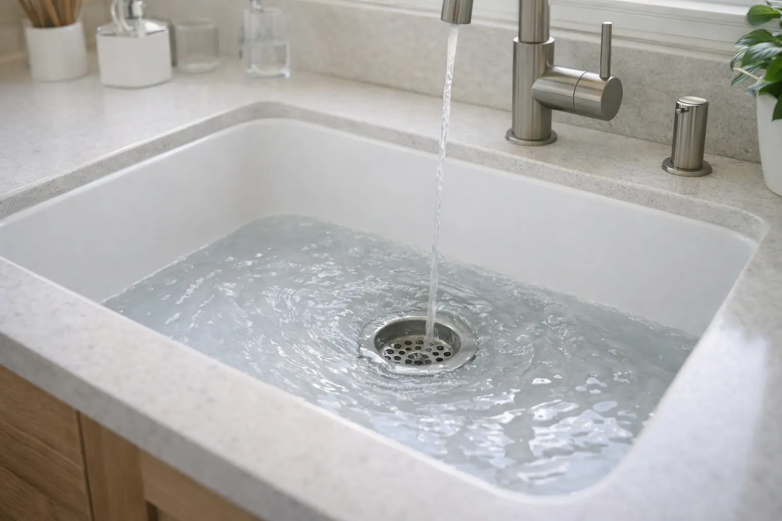 Why Sink Draining Slowly But No Clog? Causes & Easy Fixes